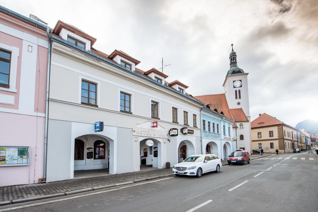 Hotel U Lva Bilina Exterior photo